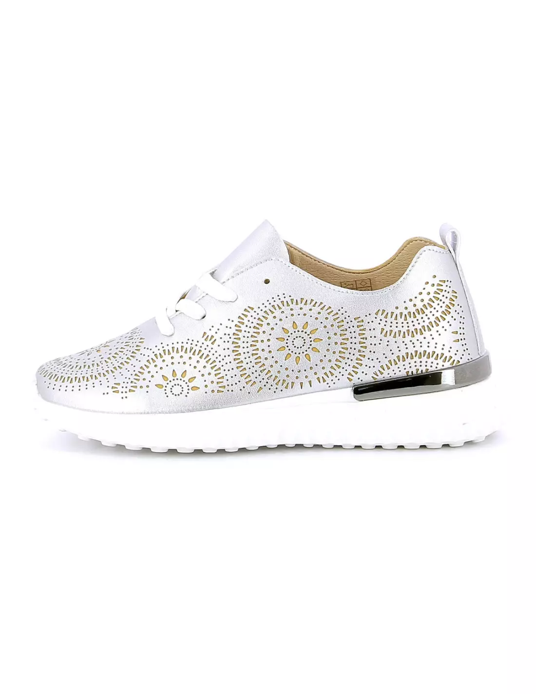 TOTAL LOOKERS 8953 - Baskets Silveryellow