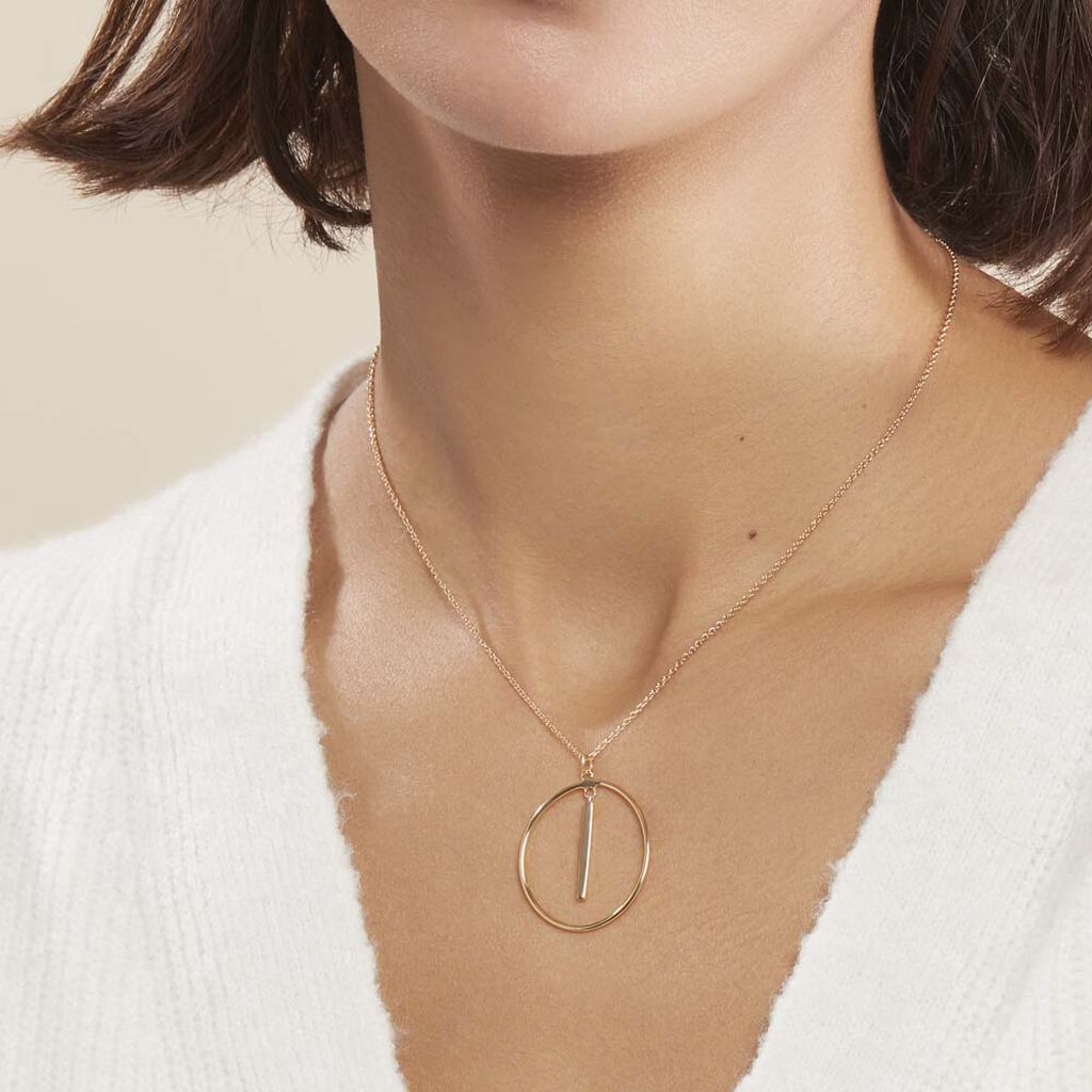 Collier Evana Plaqué Or Jaune