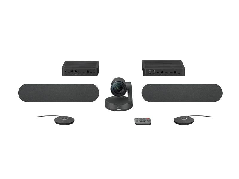 Logitech Rally Plus USB System 4K/UHD 60 fps UHD-Konferenzkamera-System