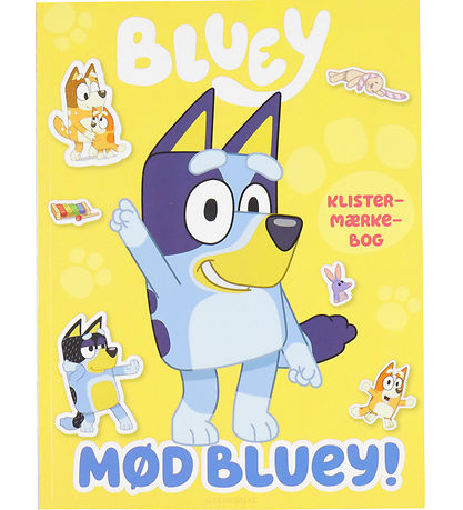 Forlaget Gyldendal Stickerbuch - Bluey - Lerne Bluey kennen