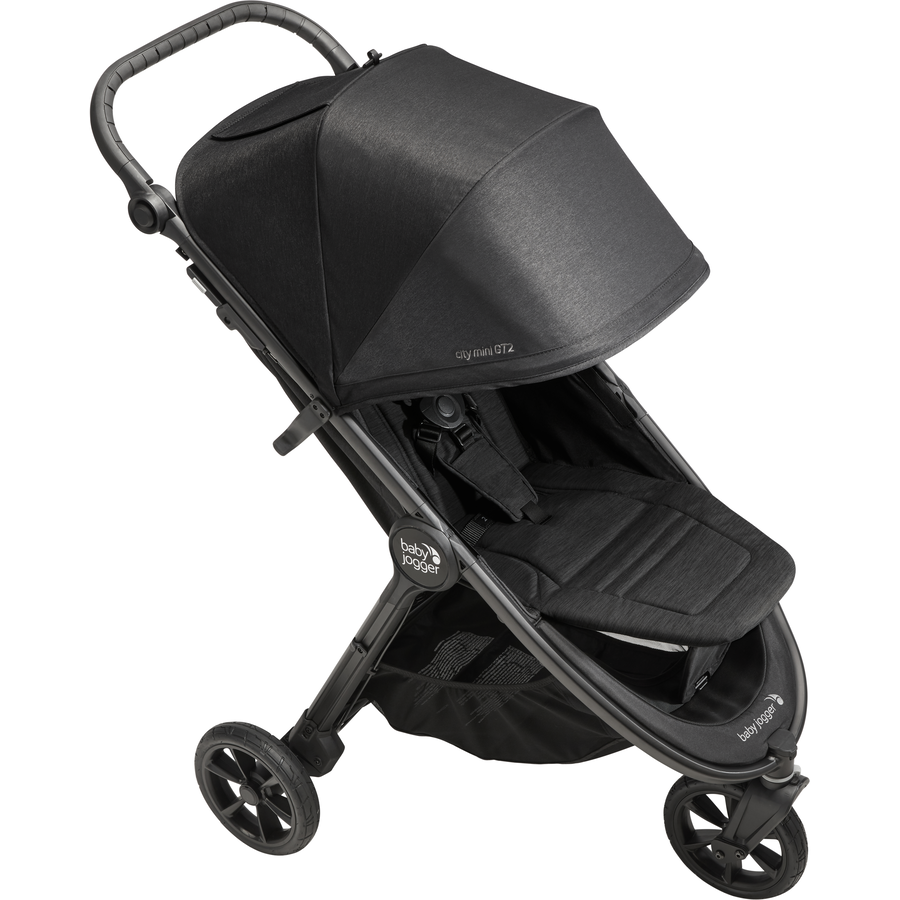 baby jogger Kombi-Kinderwagen City Mini GT2 Opulent Black inklusive Babywanne und Sicherheitsbügel