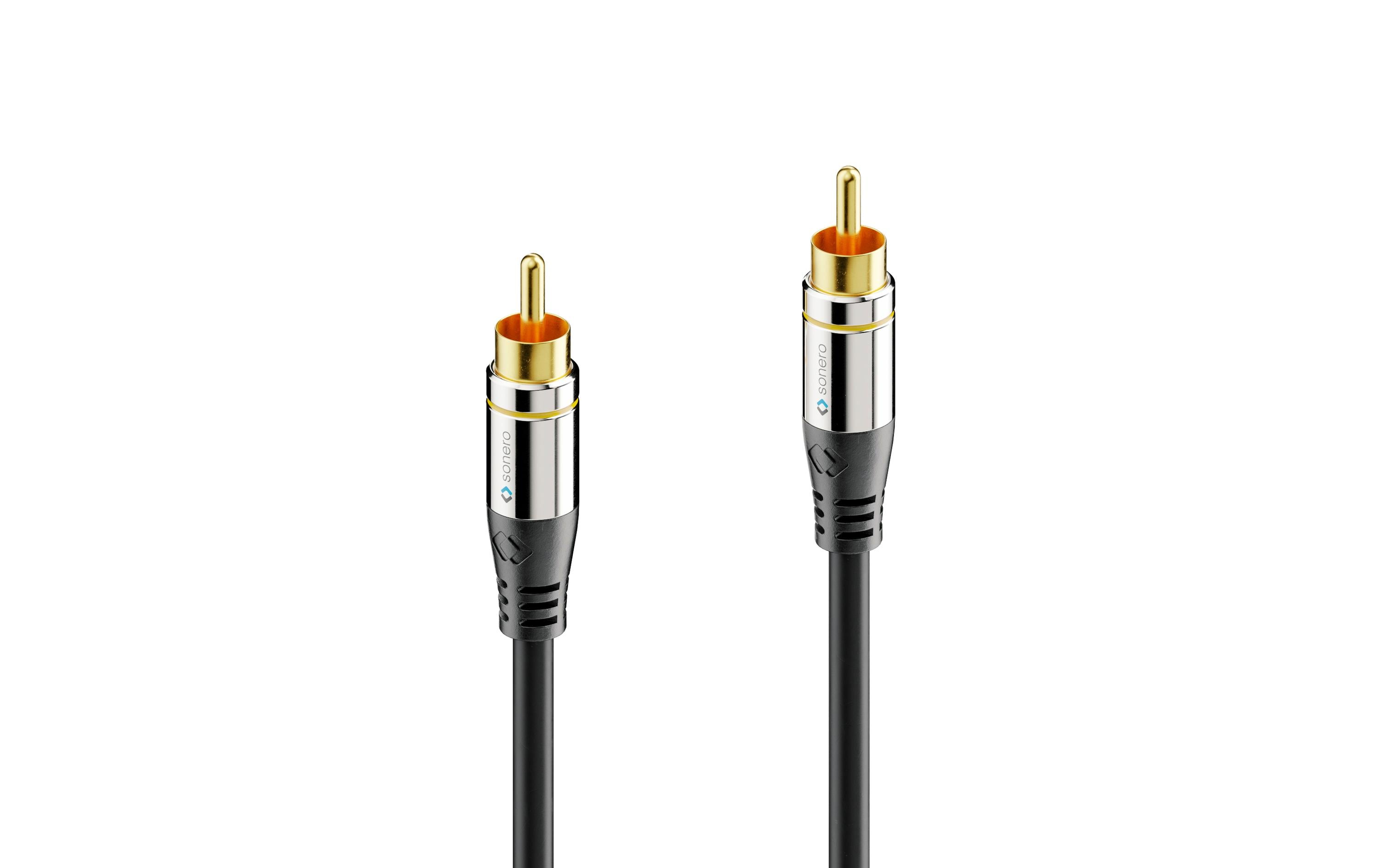 Audio-Kabel Cinch - Cinch 7.5 mSonero Cinch auf Cinch Audio Kabel