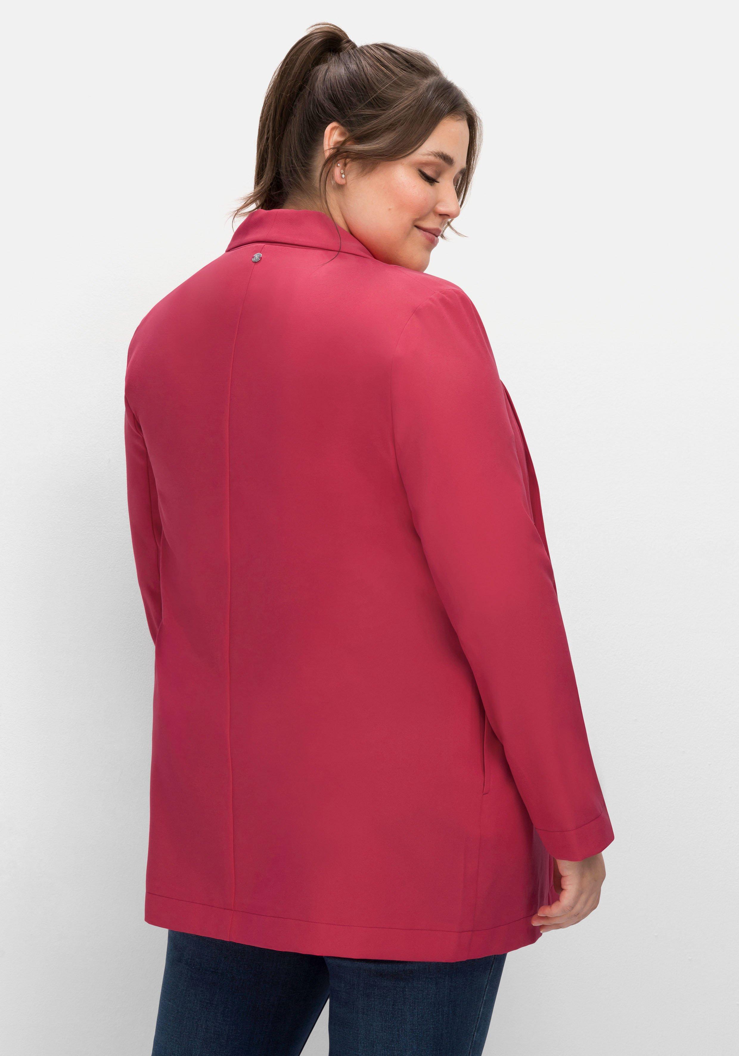 Blazer mit Schalkragen und Taschen