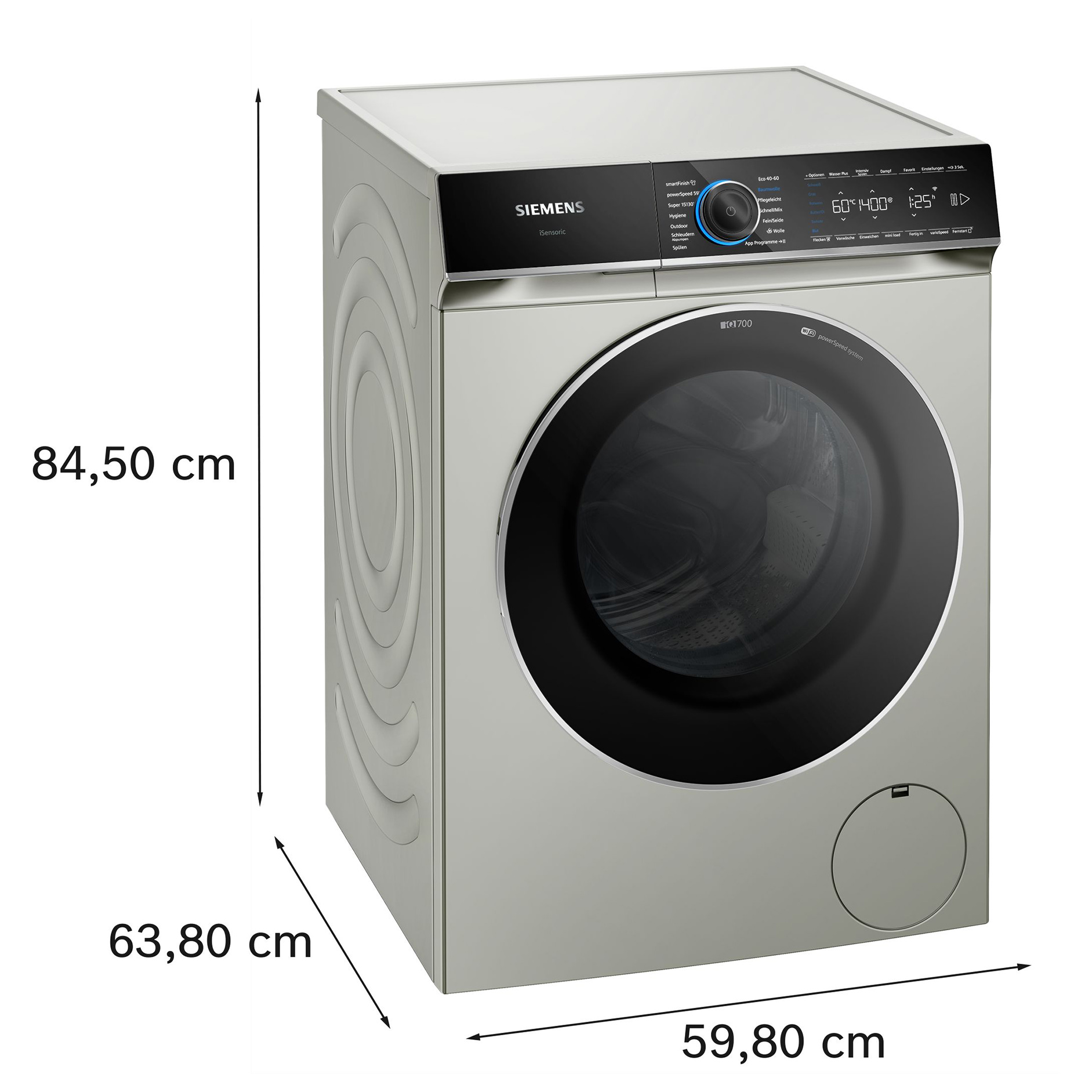 SIEMENS Waschmaschine WG44B20X40 - 9 kg - 1400U/min - A