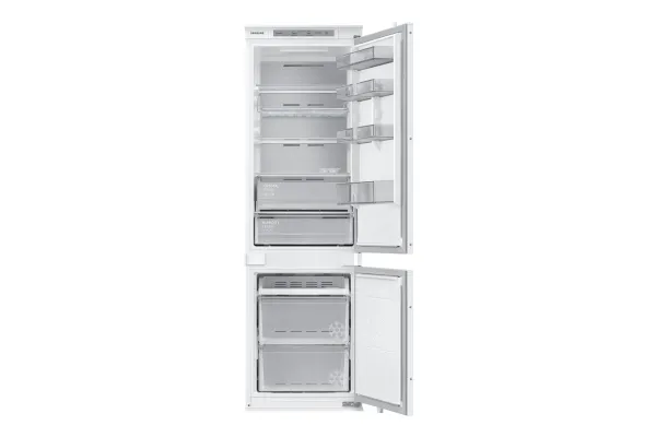 Samsung BRB26705DWW - Køleskab/fryser - bund-fryser - til indbygning - niche - bredde: 55.5 cm - dybde: 56 cm - højde: 177.5 cm - 264 liter - Klasse D - hvid
