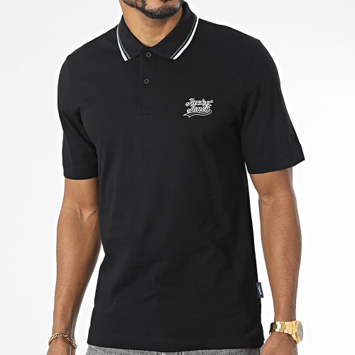 Polo Manches Courtes Trevor Noir