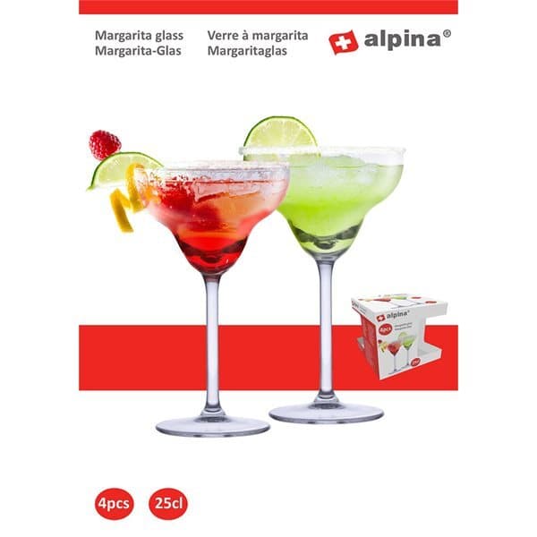 Margarita-glas Pakke med 4 stk.