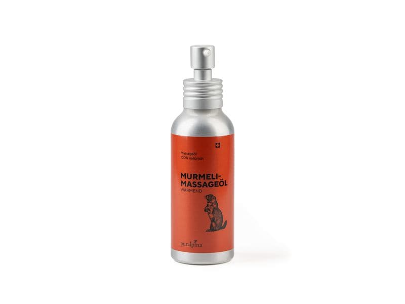 Puralpina Murmeli-Massage-Öl wärmend 100 ml Wohltuendes Massage-Öl