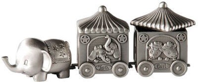Design Cardelll Tanneske Elefant med Vogner