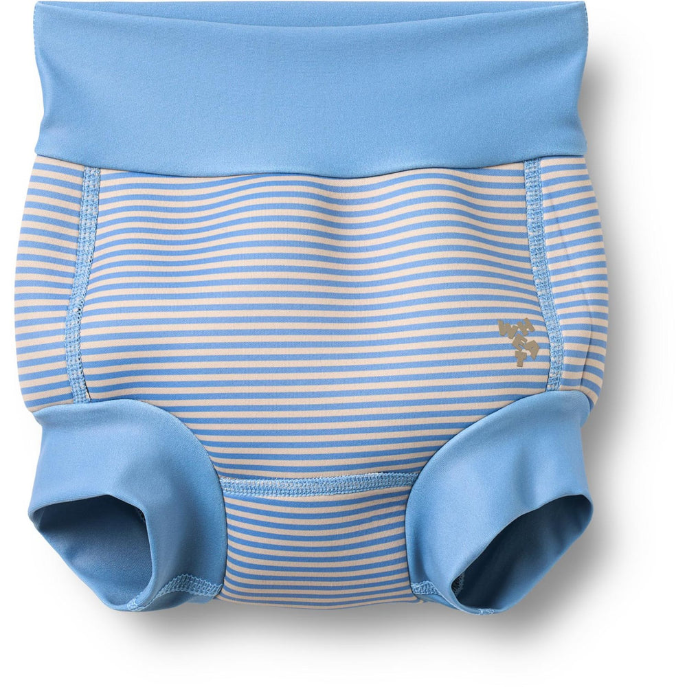 Køb Wheat Blue Swim Stripe Neoprene Badebukser Anker