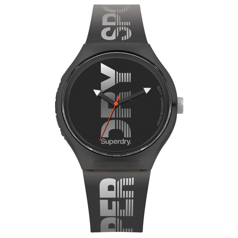 Montre Superdry en Plastique Homme Gris