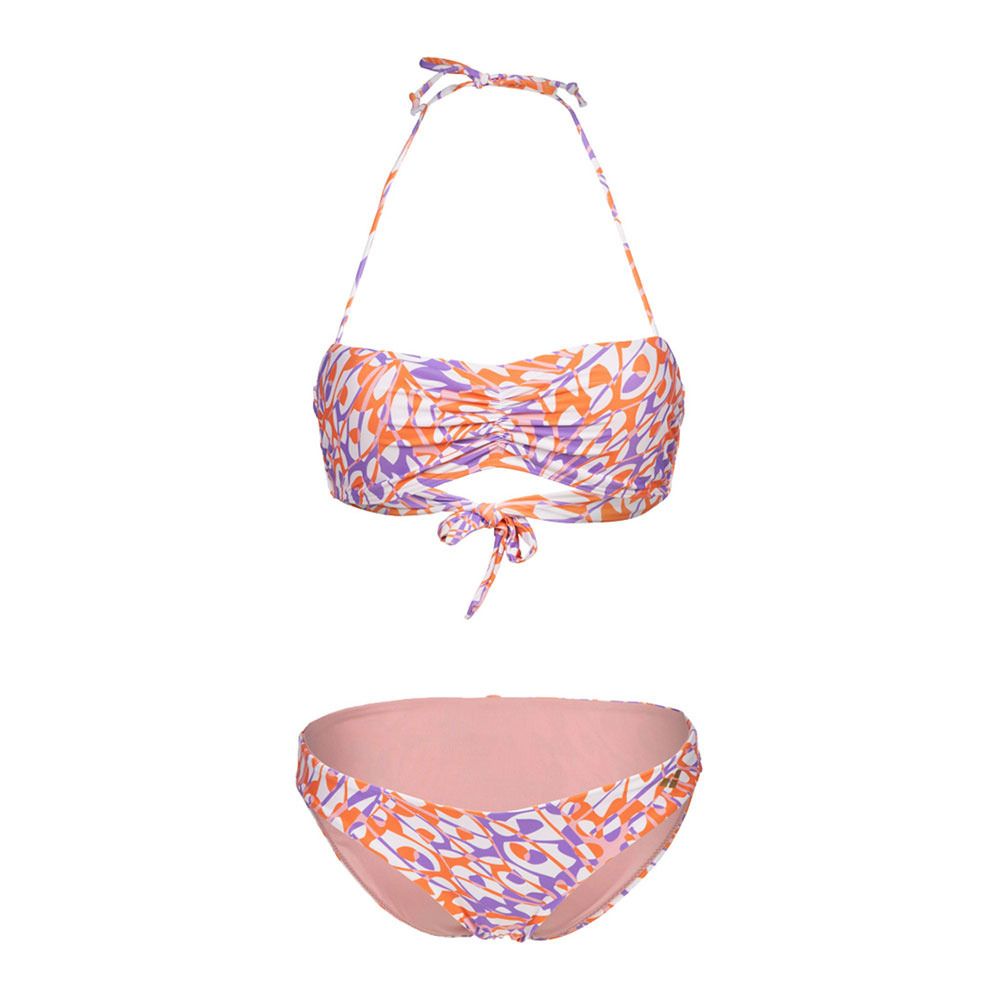 Arena BANDEAU ALLOVER - Maillot de bain 2 pièces Femme nespola multi