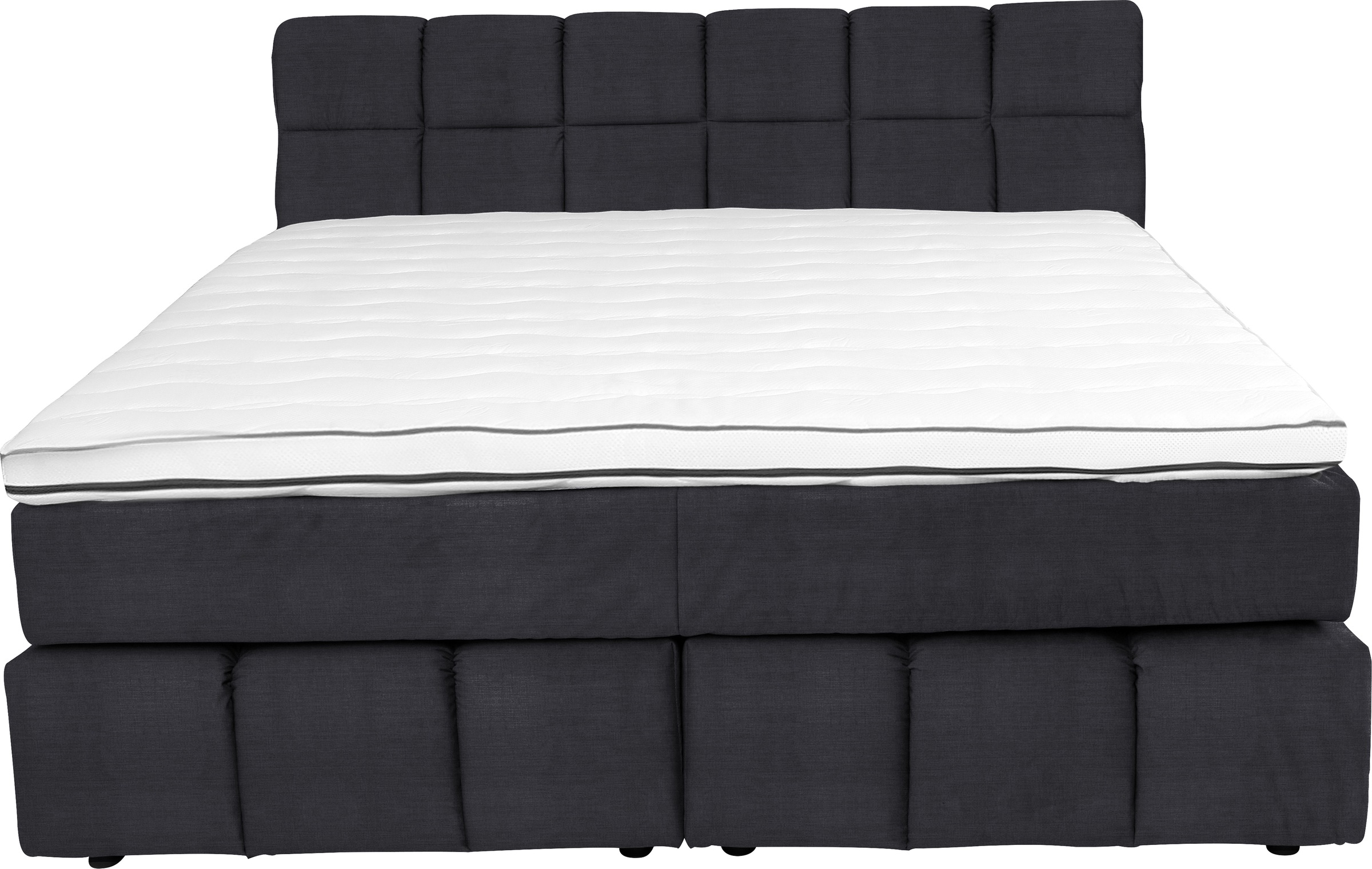 PLACES OF STYLE Boxspringbett »Paxton« Neue Toppervarianten!