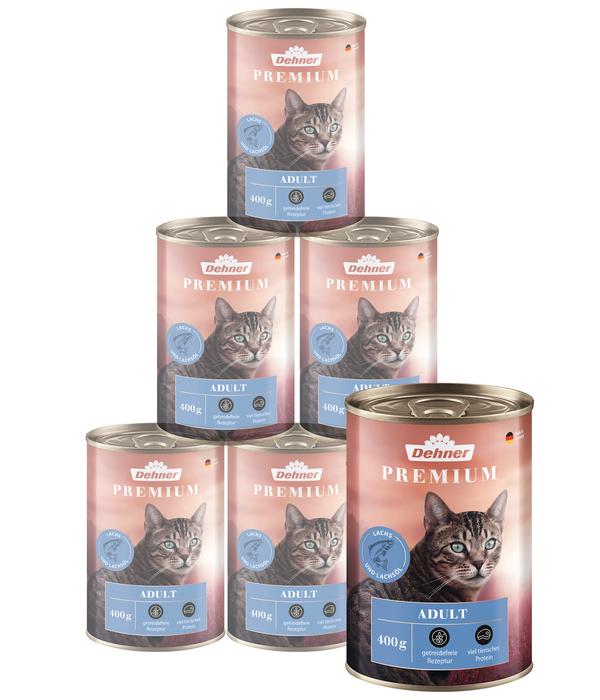 Dehner Premium Nassfutter für Katzen Adult
