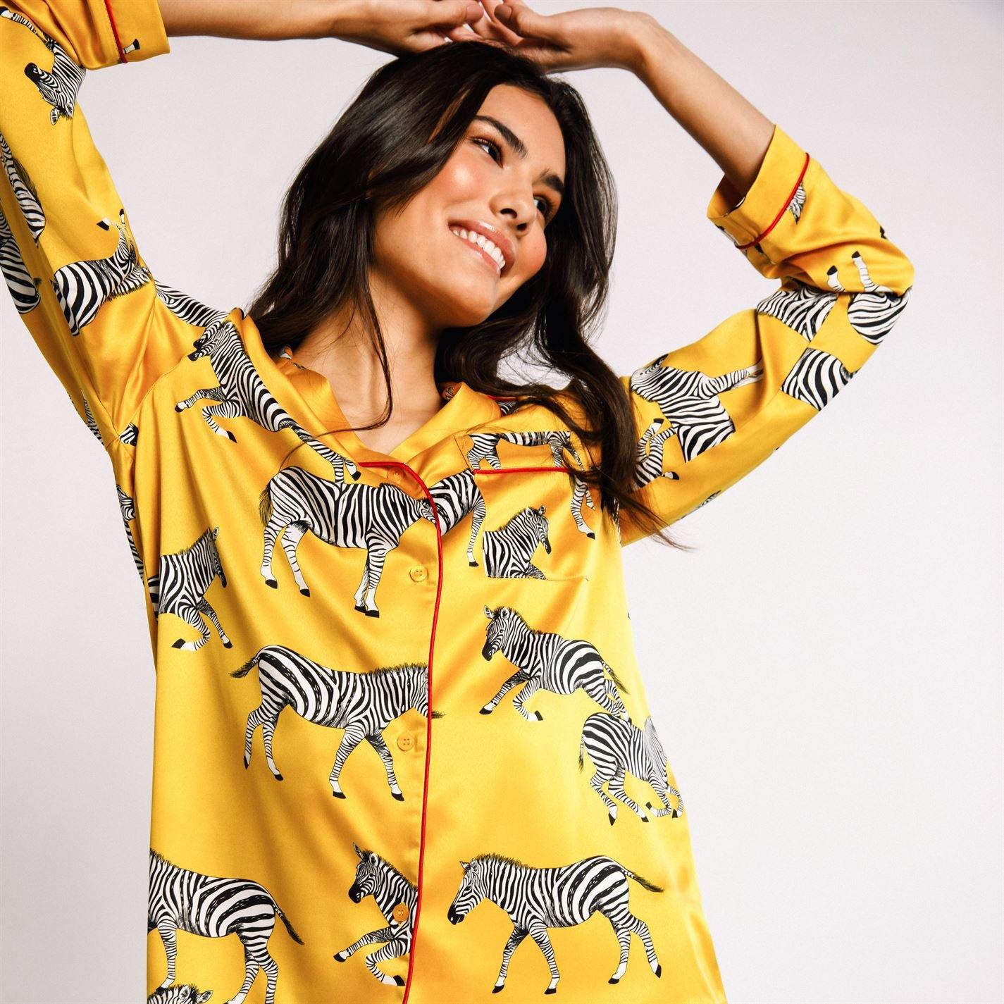 Chelsea Peers Print Long Sleeve Pyjamas Set