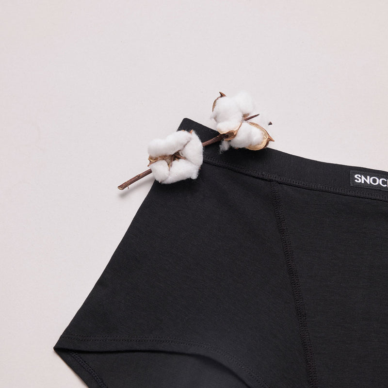 Retro Panties aus Bio-Baumwolle Grau