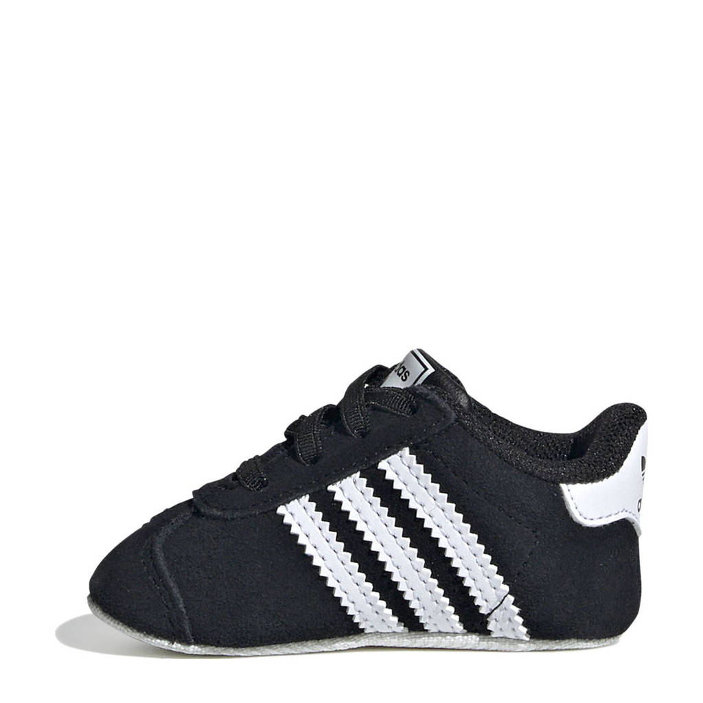 adidas Gazelle Cribbaby sneakers zwart/wit