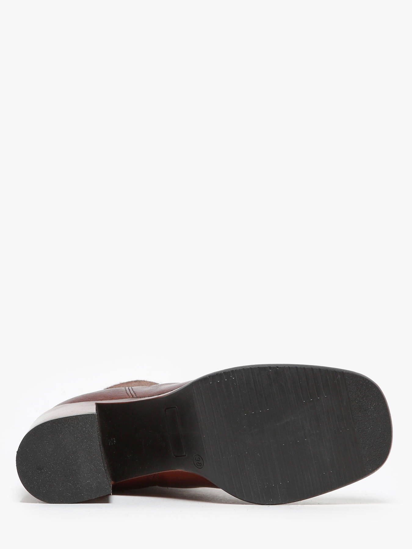 Bottines  talon en cuir MJUS