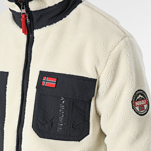 Veste Polaire Umare Blanc Noir