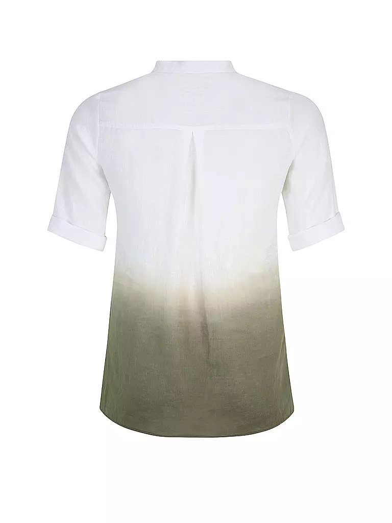 DORIS STREICH Leinenbluse olive