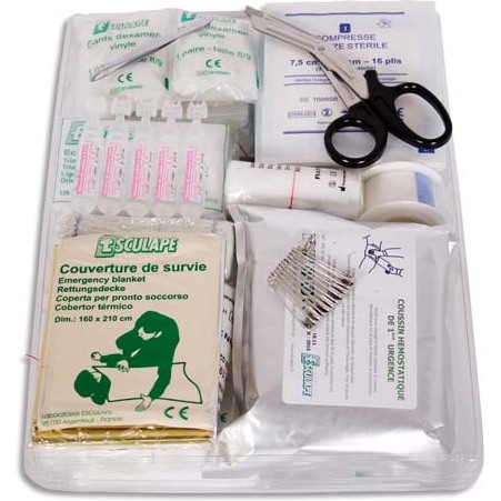 Recharge armoire à pharmacie ou trousse selon préconisation médecine du travail