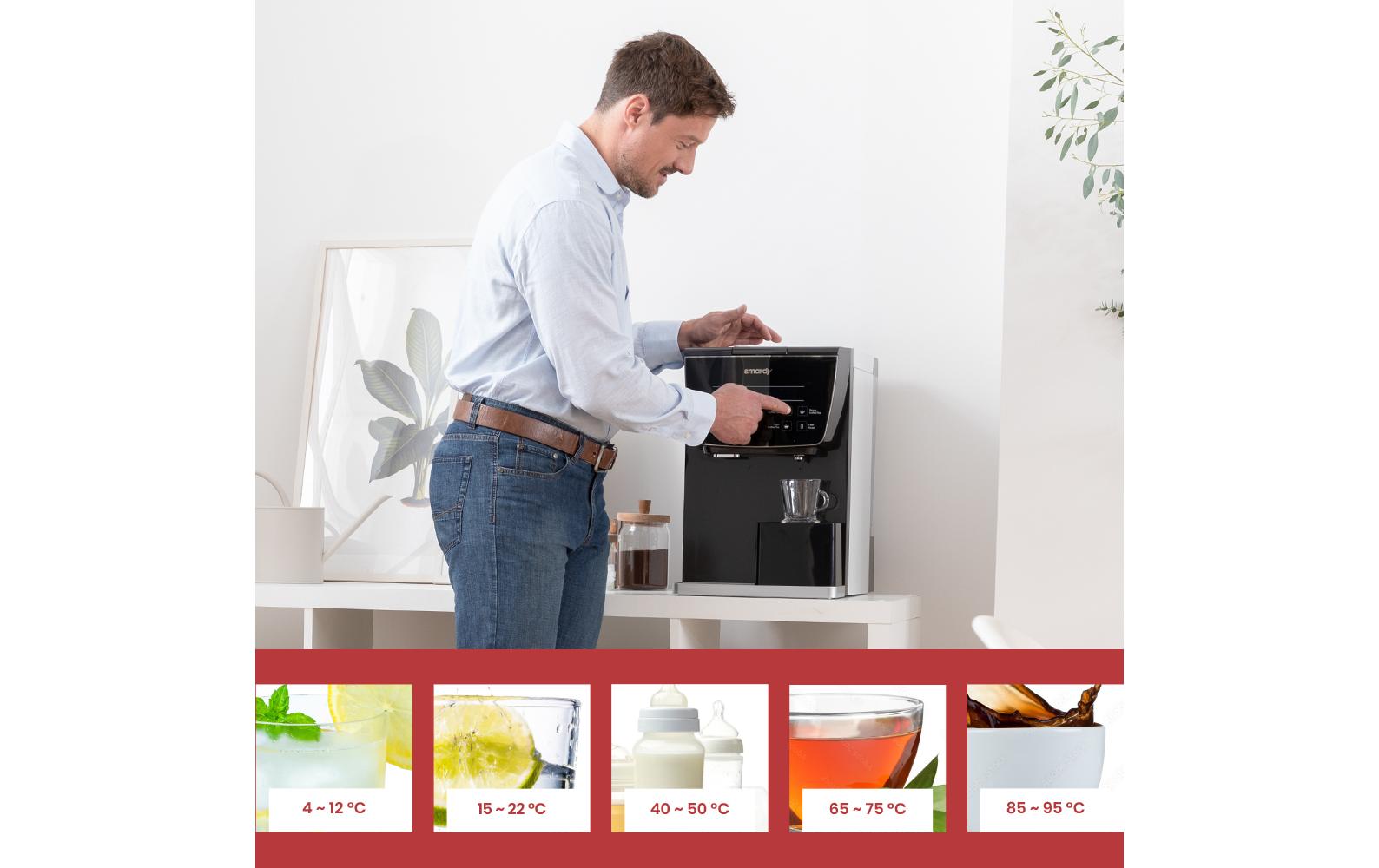 Wasserbar tata Osmoseanlage<br>Wasserspender als Komplettlösung für Alltag und Beruf