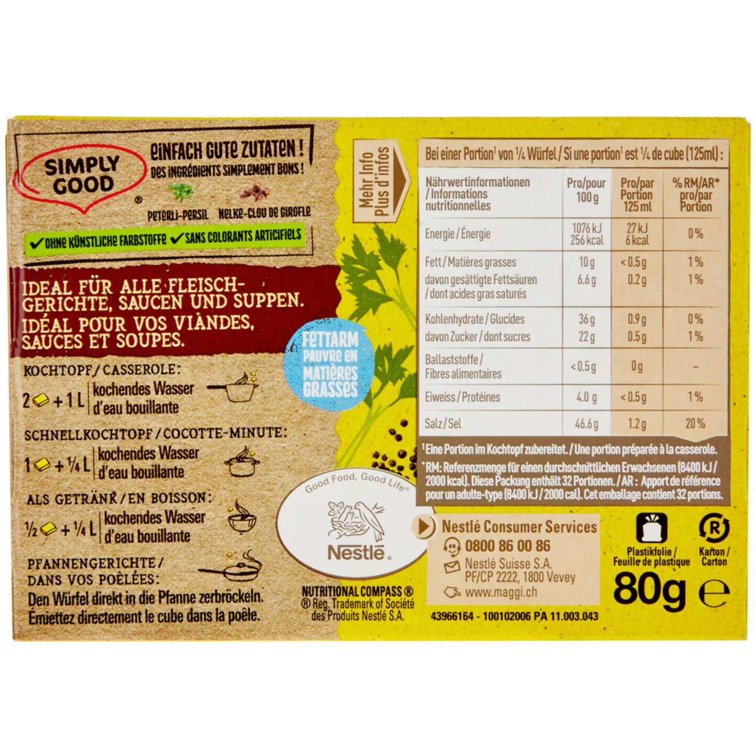 Maggi Rind Bouillon