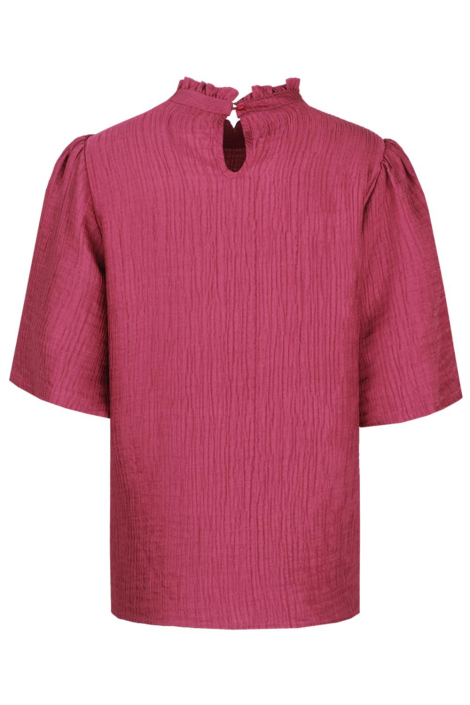 Fluresk paarse dames t-shirt