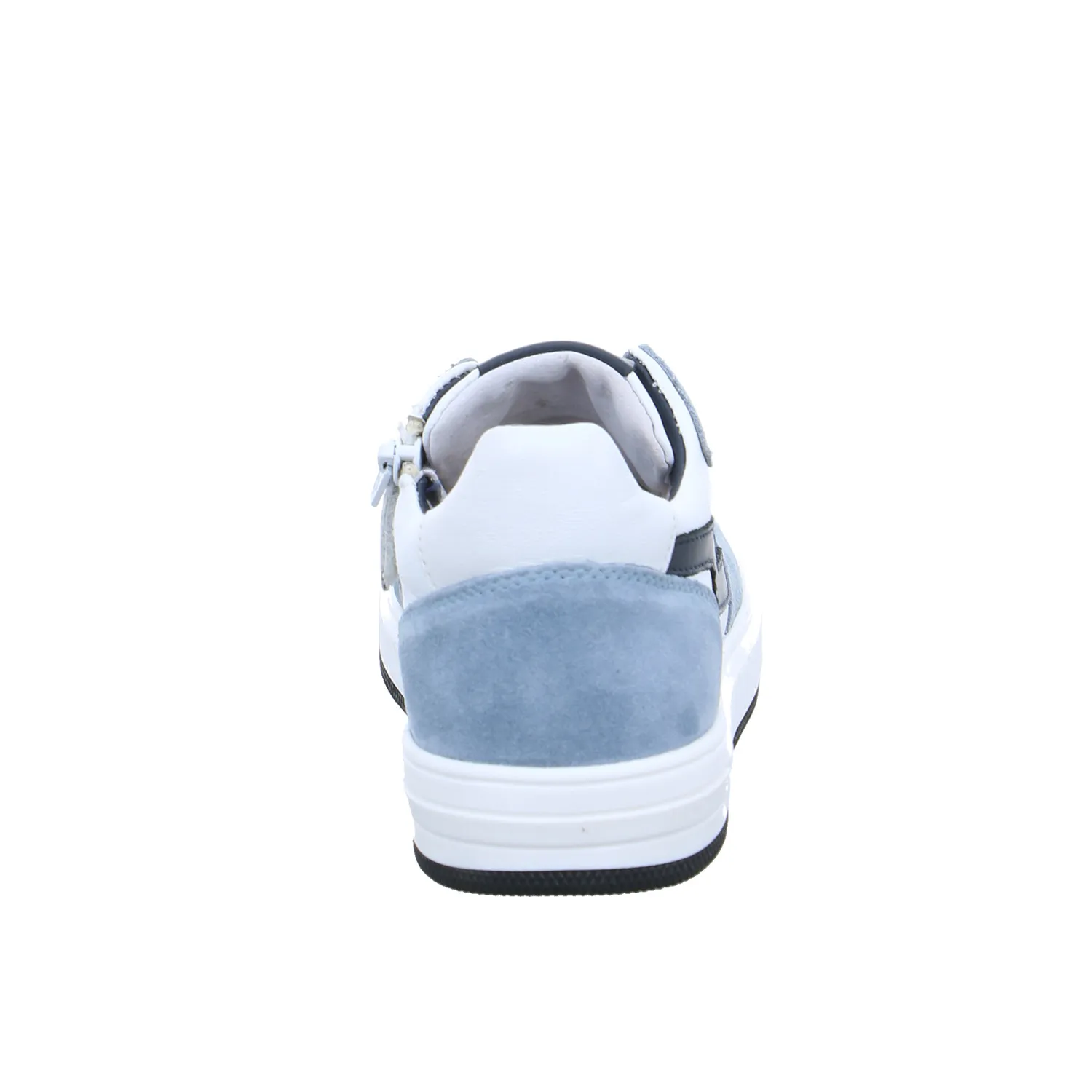 GATTINO Jungen-Halbschuh Binder Blau Leder  Sneaker