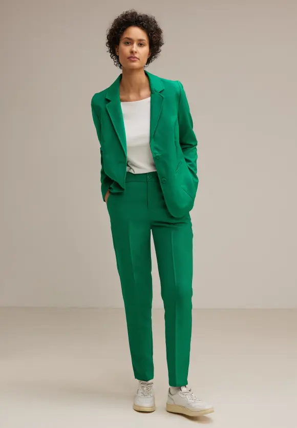 Twill Blazer - fresh spring green