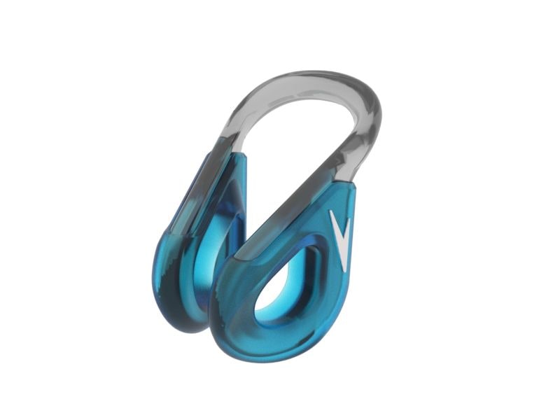 Speedo Biofuse Noseclip Pool Blue/USA Charcoal Nasenclip