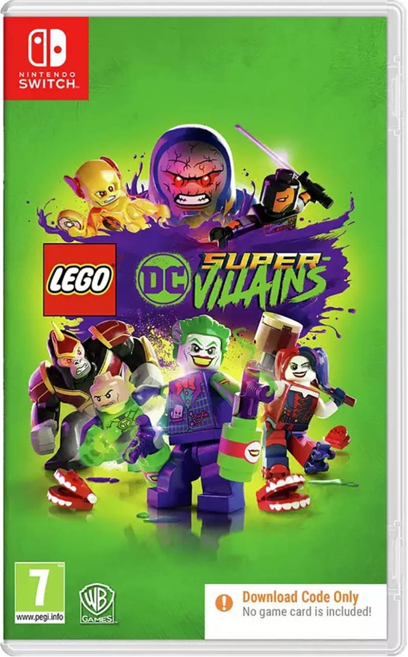 LEGO DC Super-Villains (Code In Box)- Nintendo Switch