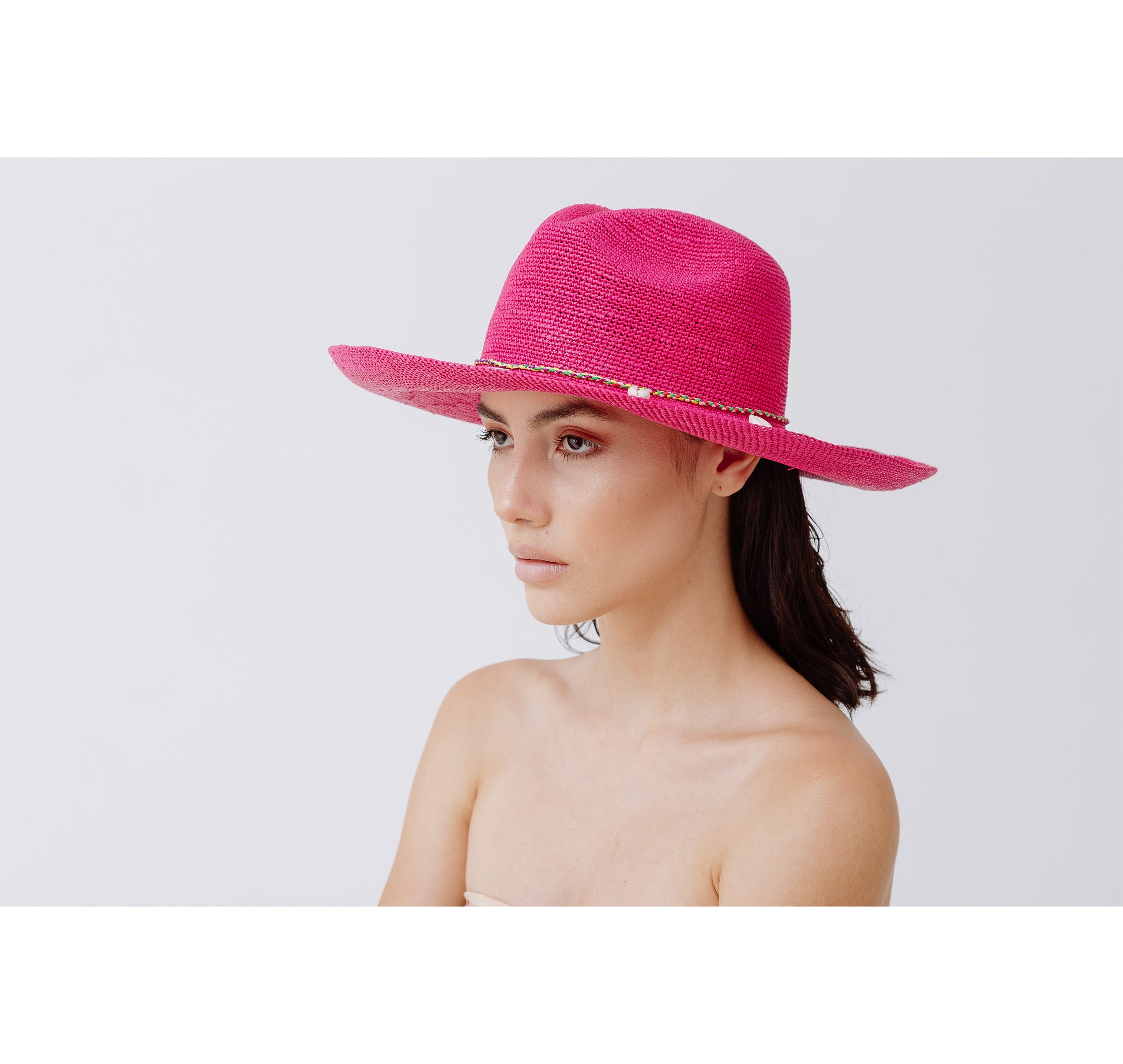 Chapeau Panama à longs bords