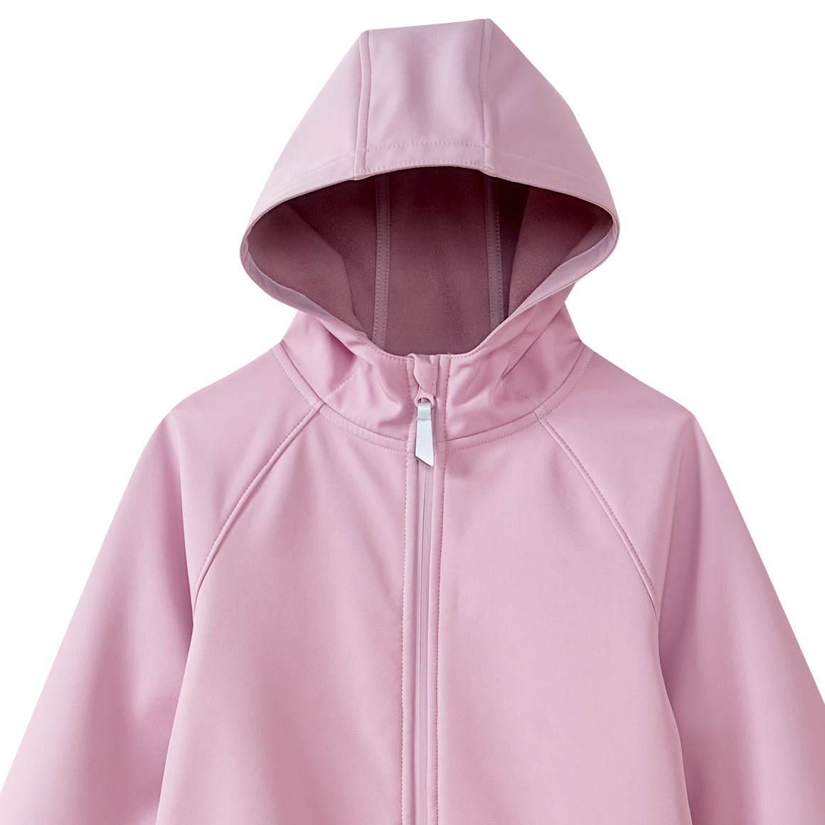 Topolino Mädchen Softshelloverall mit Kapuze rosa