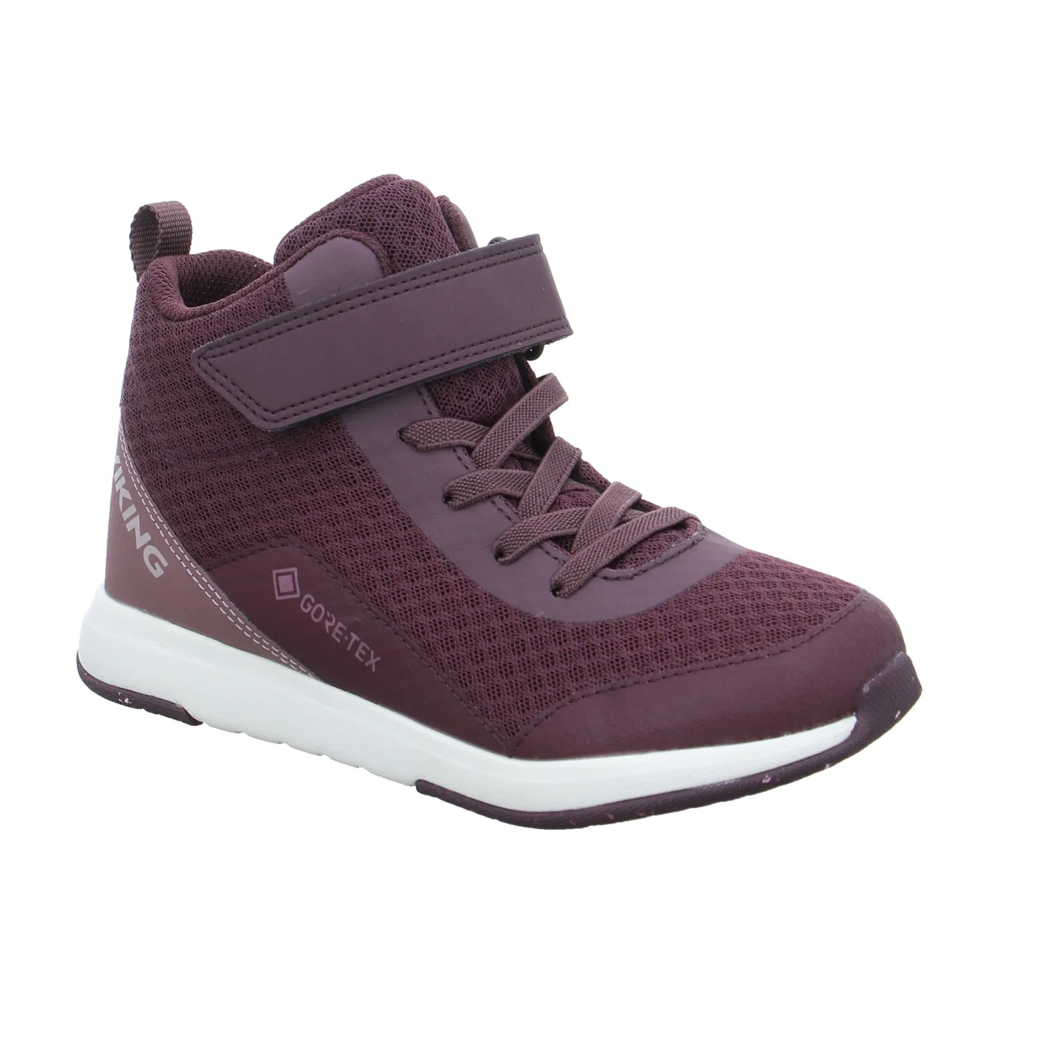 VIKING Jugend-Boot Dunkelrot Textil  Sneaker high