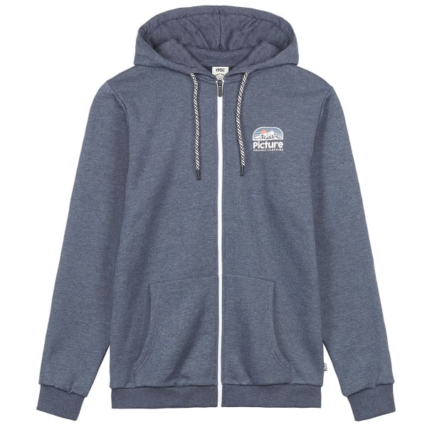 Sweatshirt PICTURE HAMELTON ZIP HOODIE DARK BLUE MELANGE