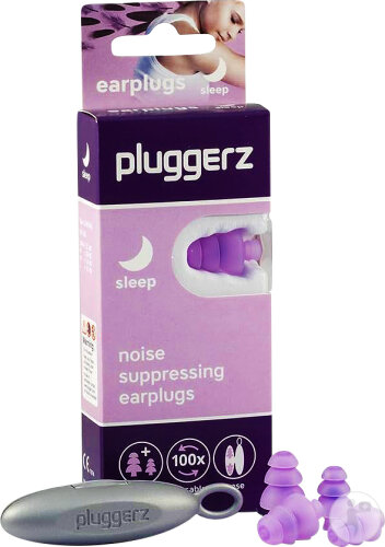 Pluggerz Sleep Bouchon Oreille Silicone 2 Paires