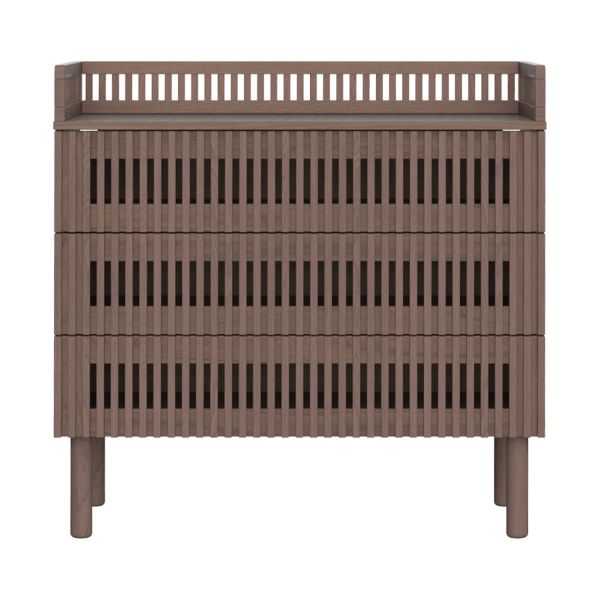 Kidsmill Dai Commode Uitbreiding - Design Kuif - Walnoot