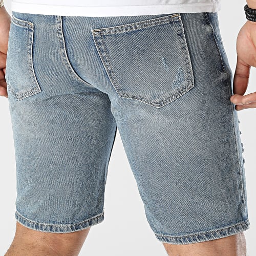 Short Jean Bleu Wash