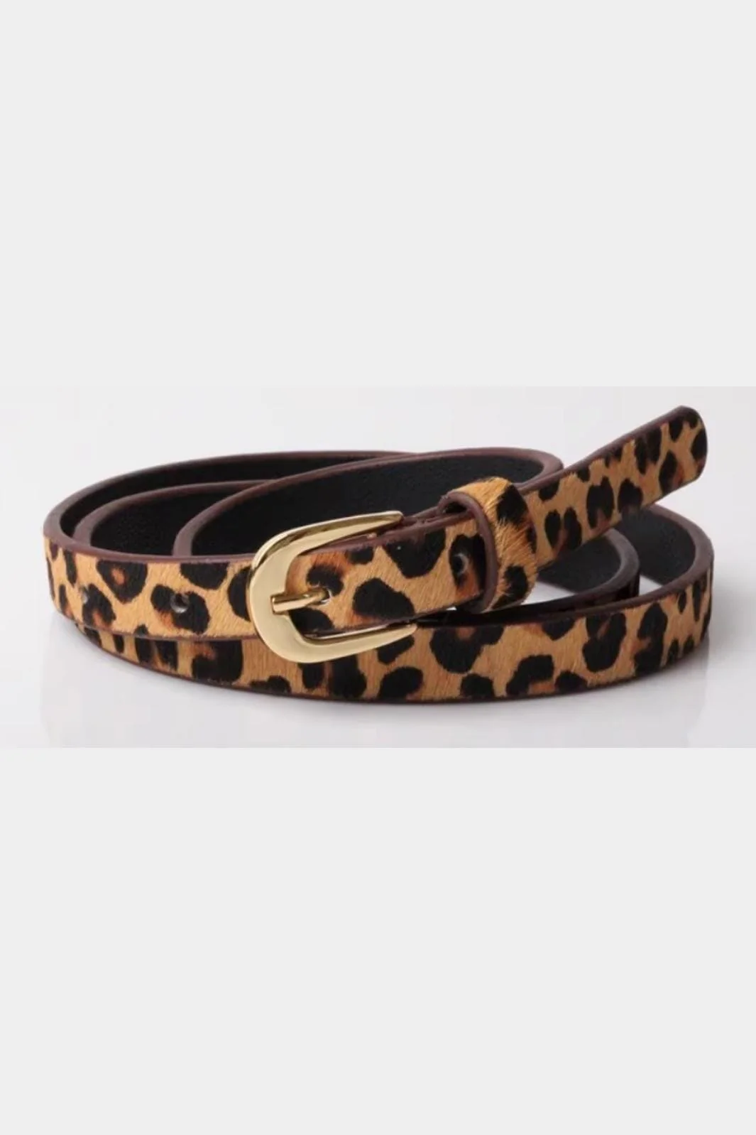 Plissé Copenhagen Zonia Belt leopard