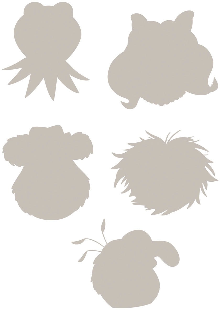 Komar Wandtattoo »Muppets - Grösse 50 x 70 cm« selbstklebend, Wandsticker, Kinderzimmer