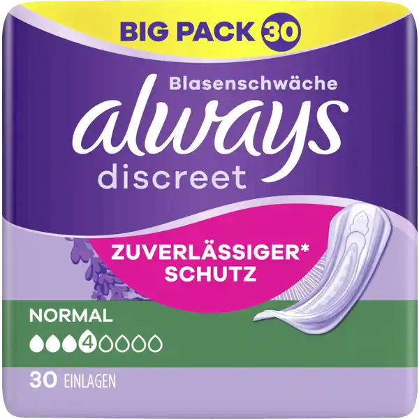 Discreet Inkontinenz Normal Big Pack