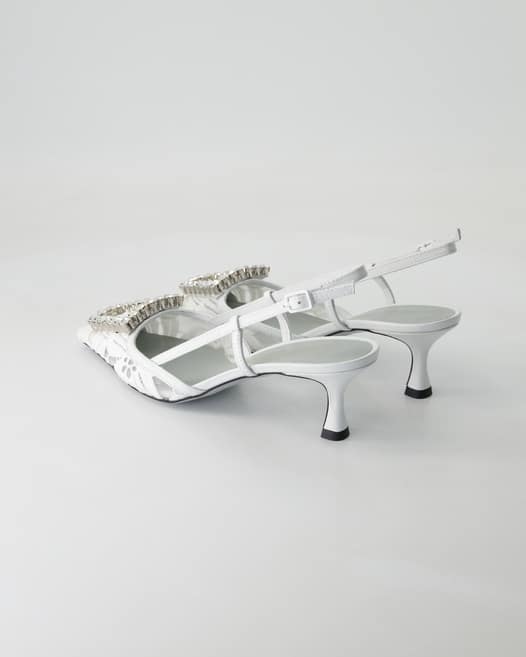 Konstantin Starke Vittoria Slingpumps in Weiß
