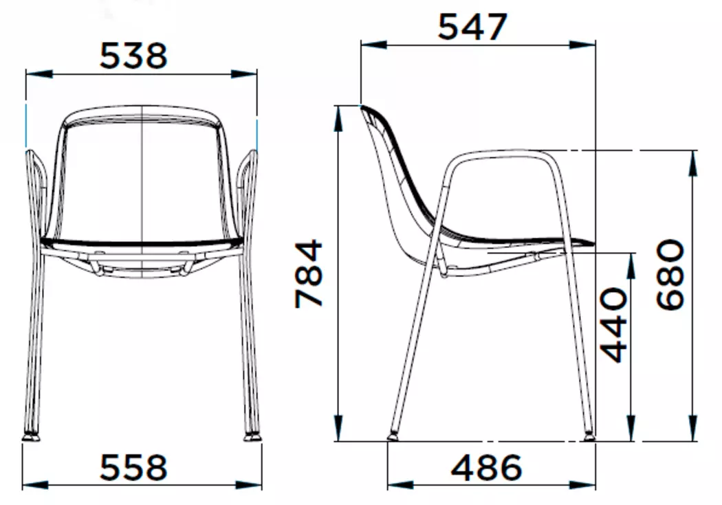 Stuhl Pure Loop
