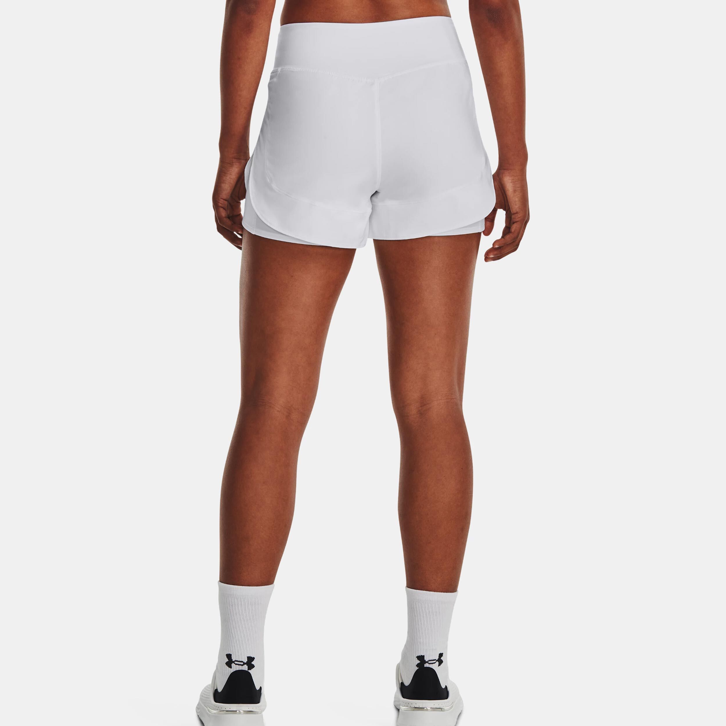 Under Armour Flex Woven 2-in-1 Shorts Femmes - Blanc