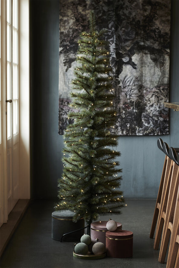 Sirius Alvin Træ, H1,8m 3m, 234L, Grøn Led: warm white cord: green