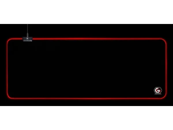 Gembird MP-GAMELED-L Gaming musemåtte med LED lyseffekt, størrelse L (30cm x 80cm)
