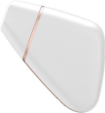 Satisfyer - Love Triangle - Luchtdruk Stimulator - Wit - Oplaadbaar