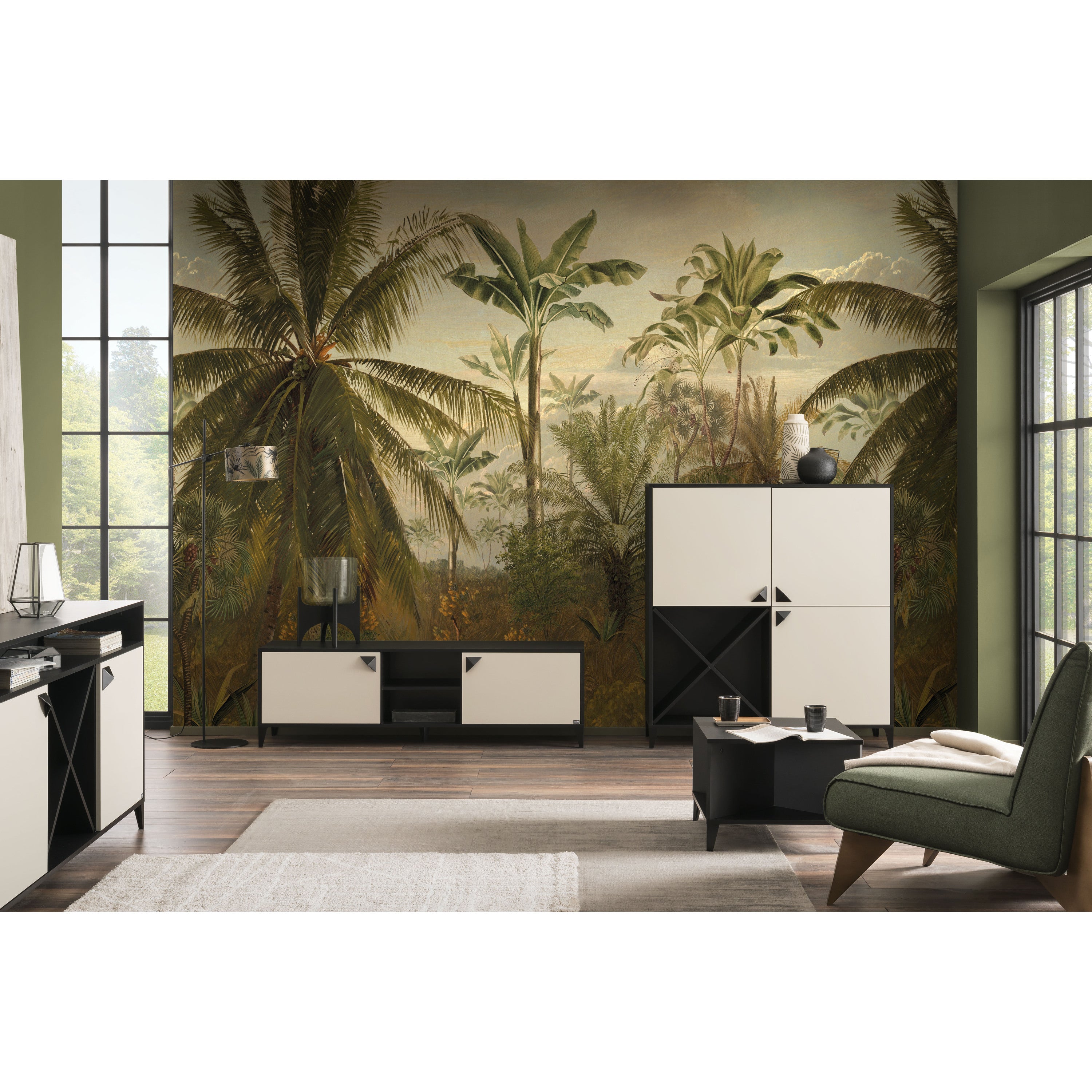 LOOKS by Wolfgang Joop Fotobehang - Jungle Ochtendzon - 270x350cm