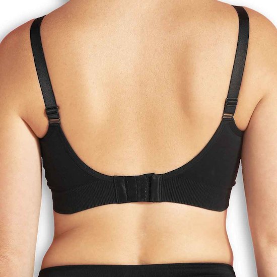 Soutien-gorge d'allaitement en coton bio   Noir        S   de               Carriwell